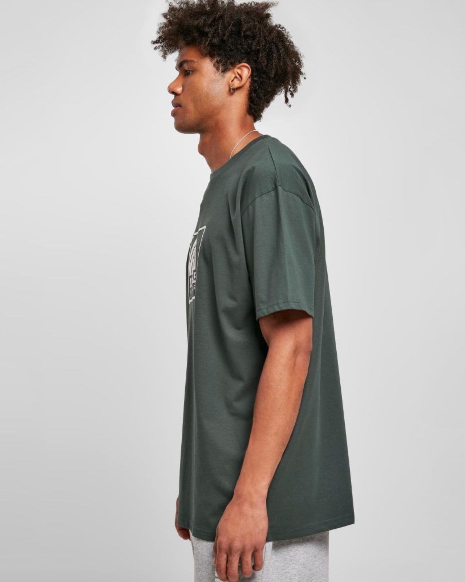 SOUTHPOLE SQUARE LOGO TEE - BOTTLEGREEN | VAAM SPORT
