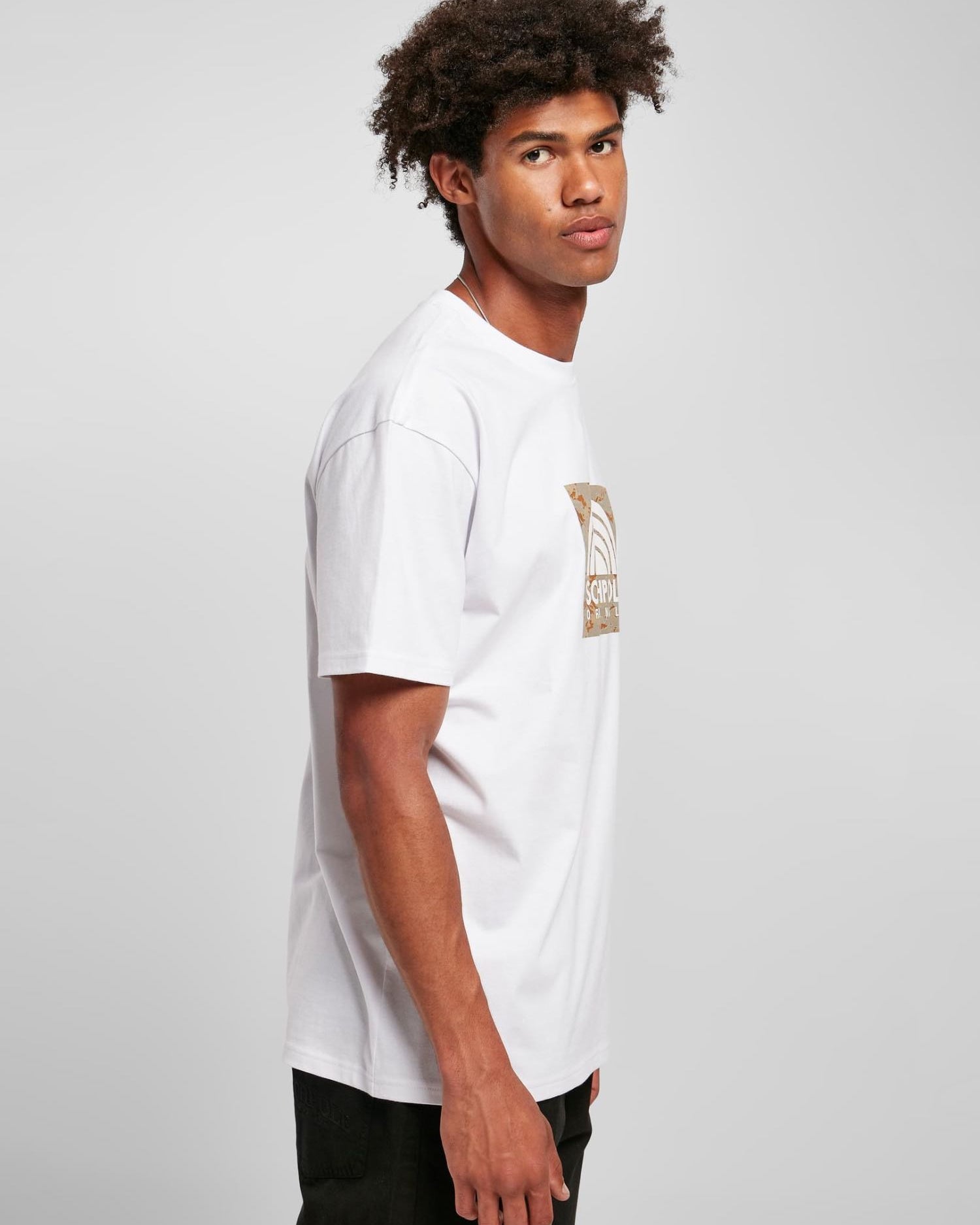 SOUTHPOLE CAMO LOGO TEE - WHITE | VAAM SPORT
