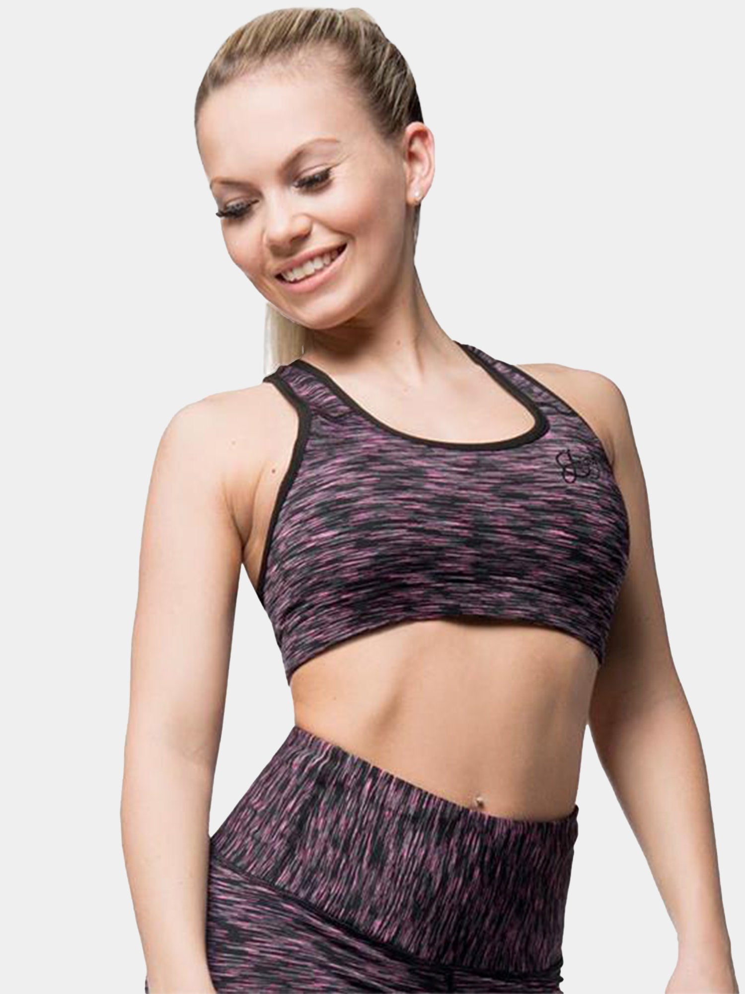 CUSHY PINK SPORTS BRA | VAAMSPORT
