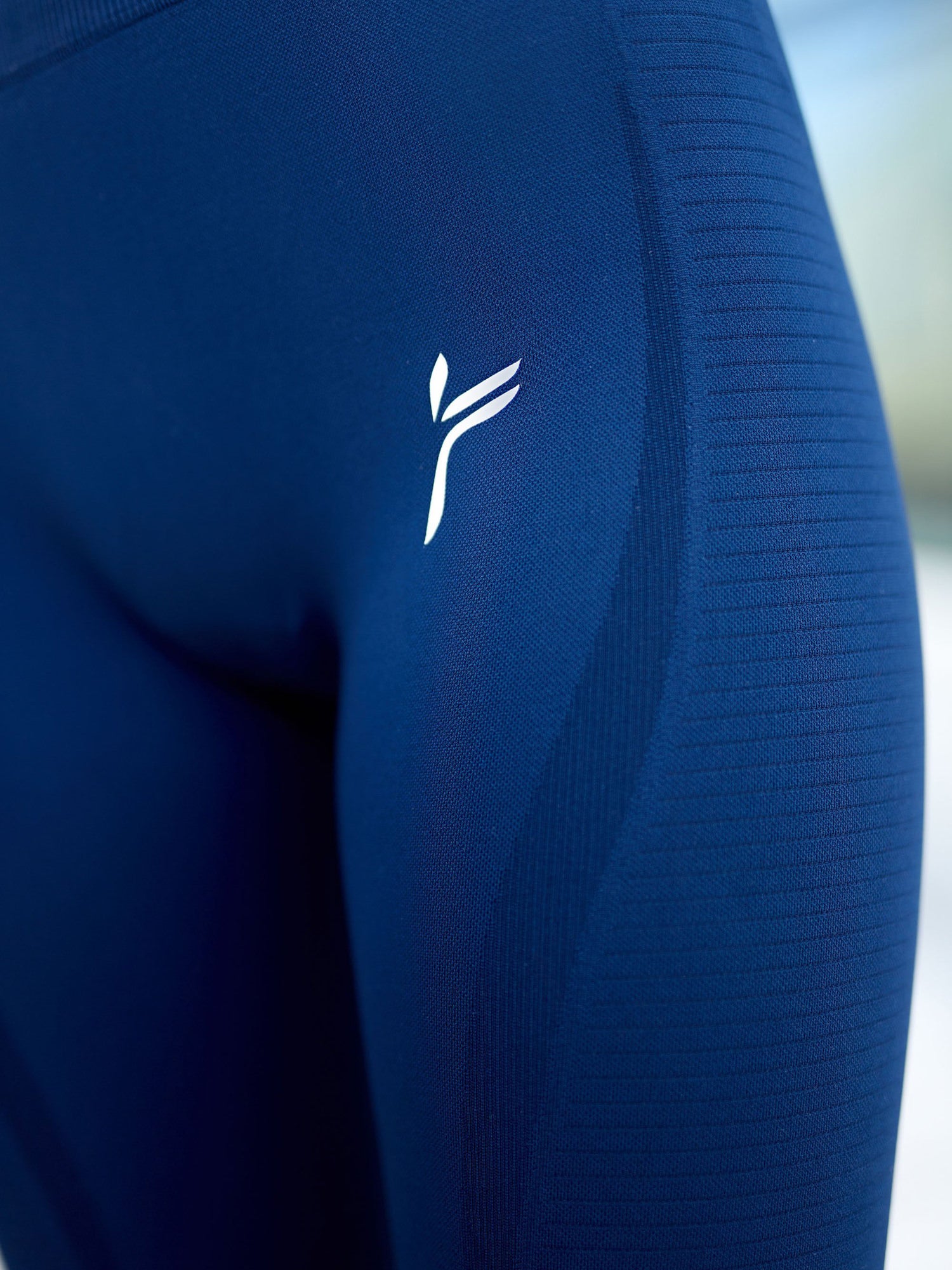 FAMME VORTEX LEGGINGS - NAVY BLUE | VAAMSPORT