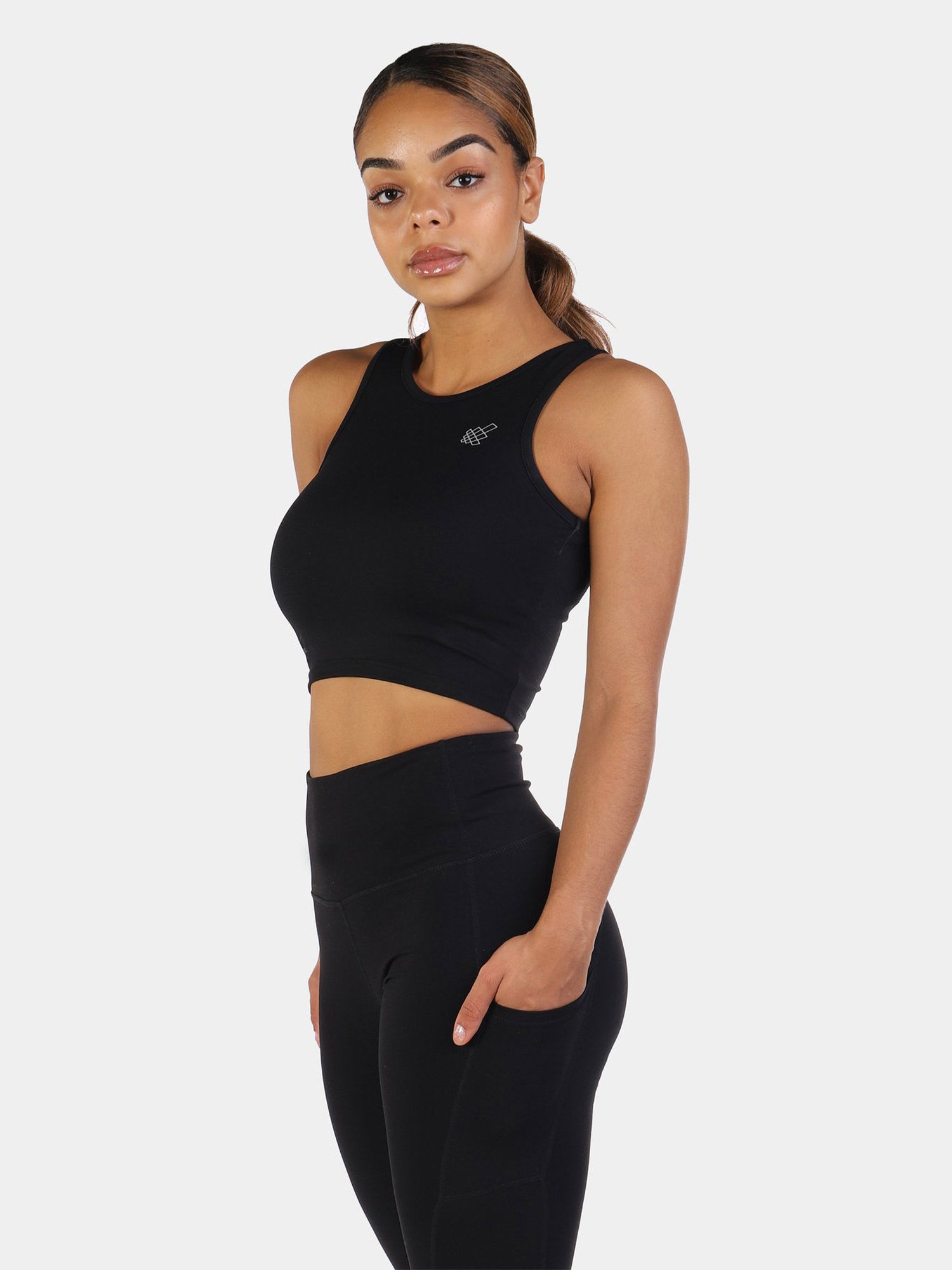 HATHA TOP - BLACK | VAAMSPORT