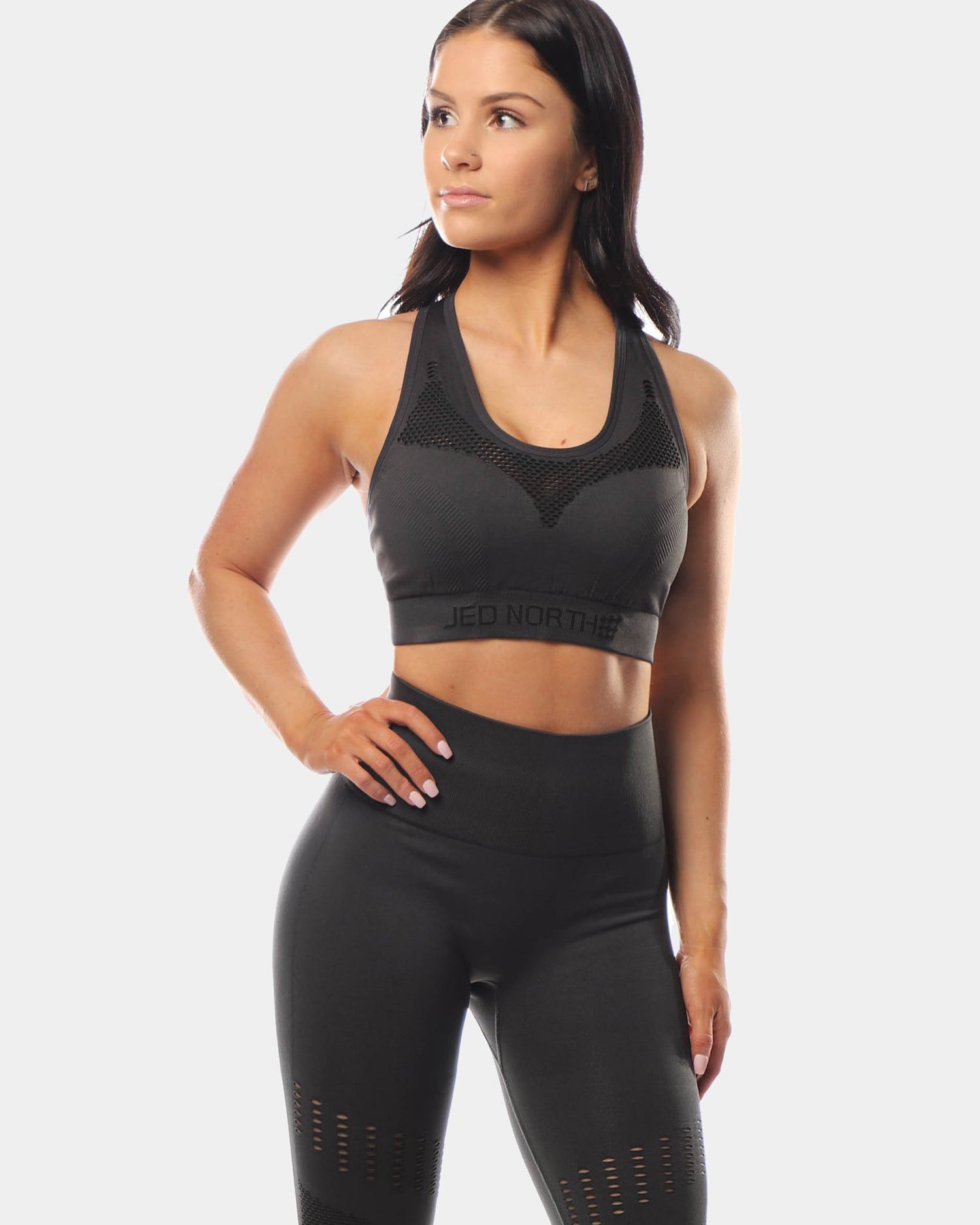 HYPNOTIC SPORTS BRA - CHARCOAL GRAY | VAAMSPORT