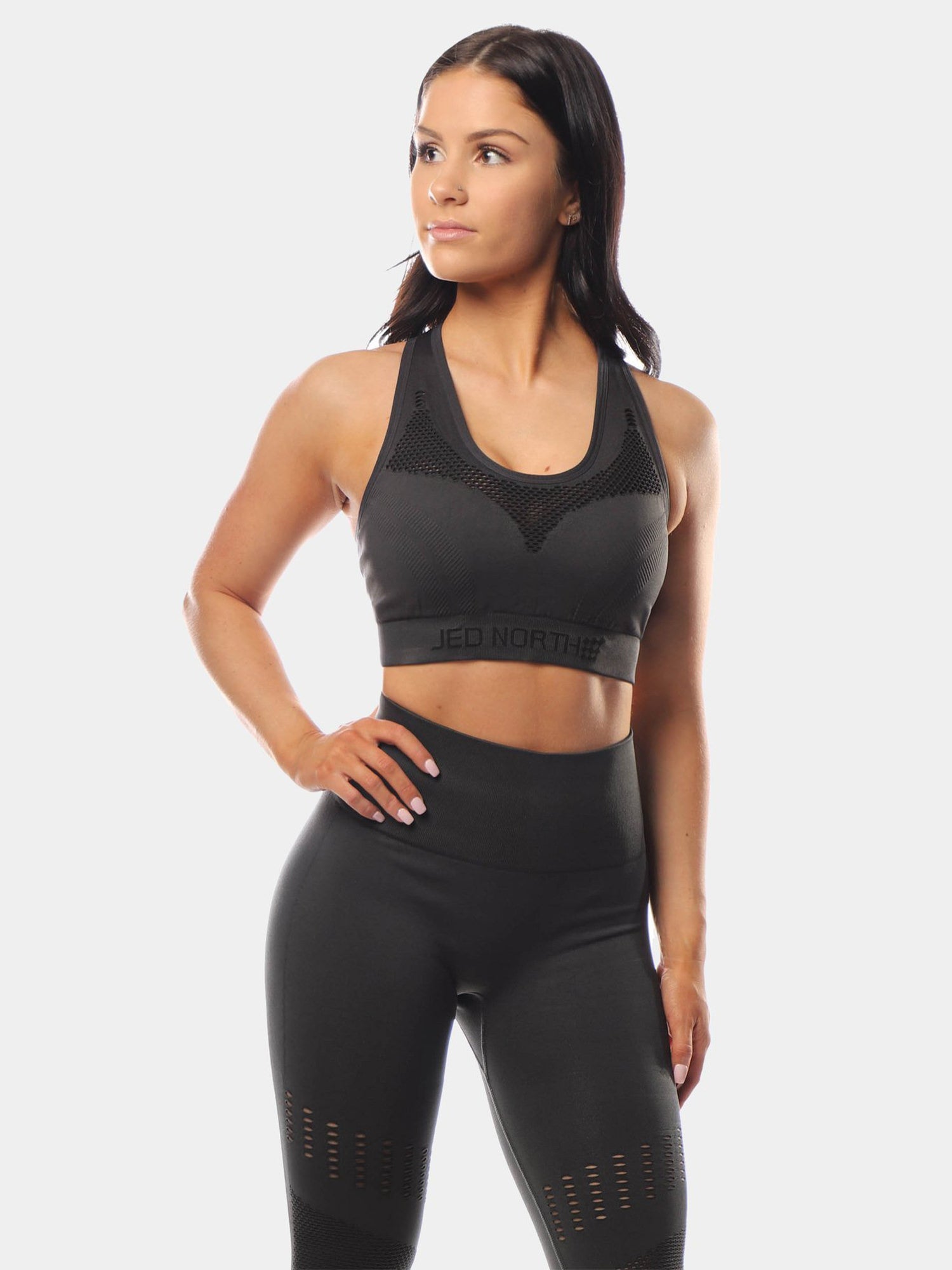 HYPNOTIC SPORTS BRA - CHARCOAL GRAY | VAAMSPORT
