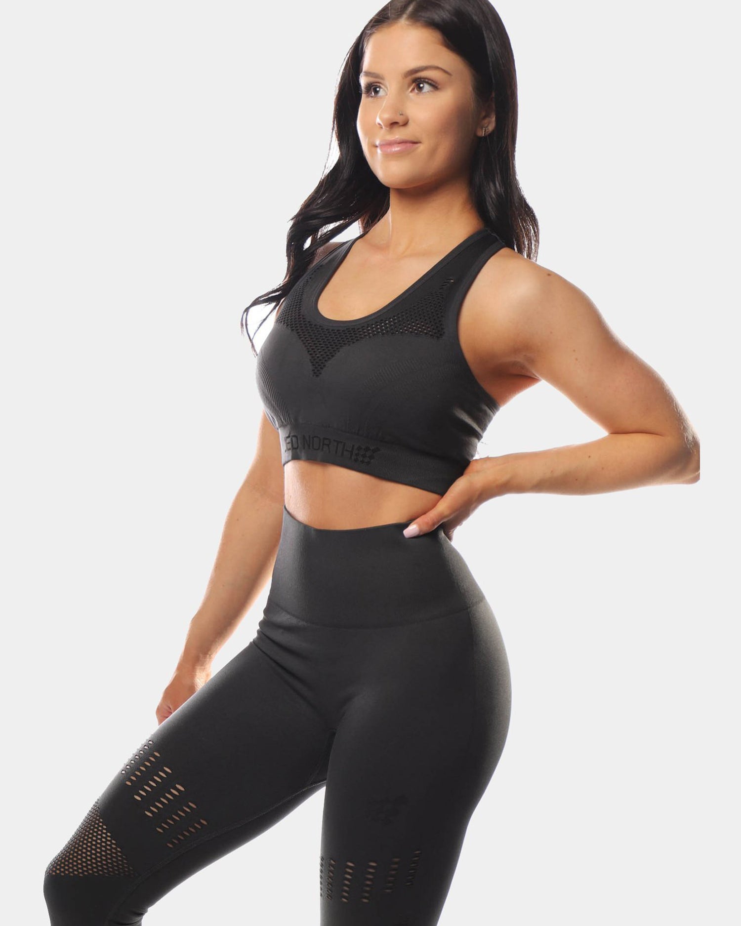 HYPNOTIC SPORTS BRA - CHARCOAL GRAY | VAAMSPORT