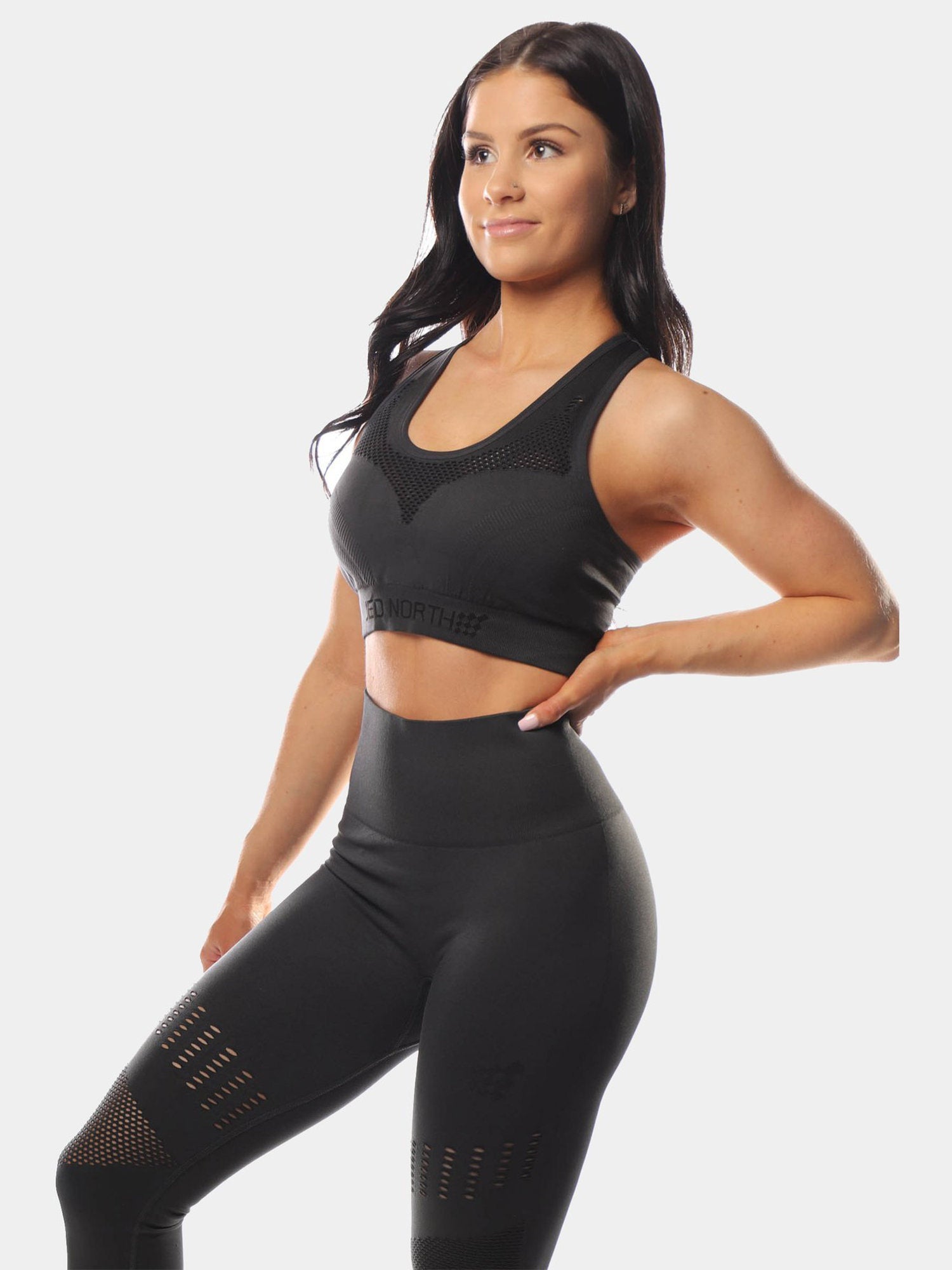 HYPNOTIC SPORTS BRA - CHARCOAL GRAY | VAAMSPORT