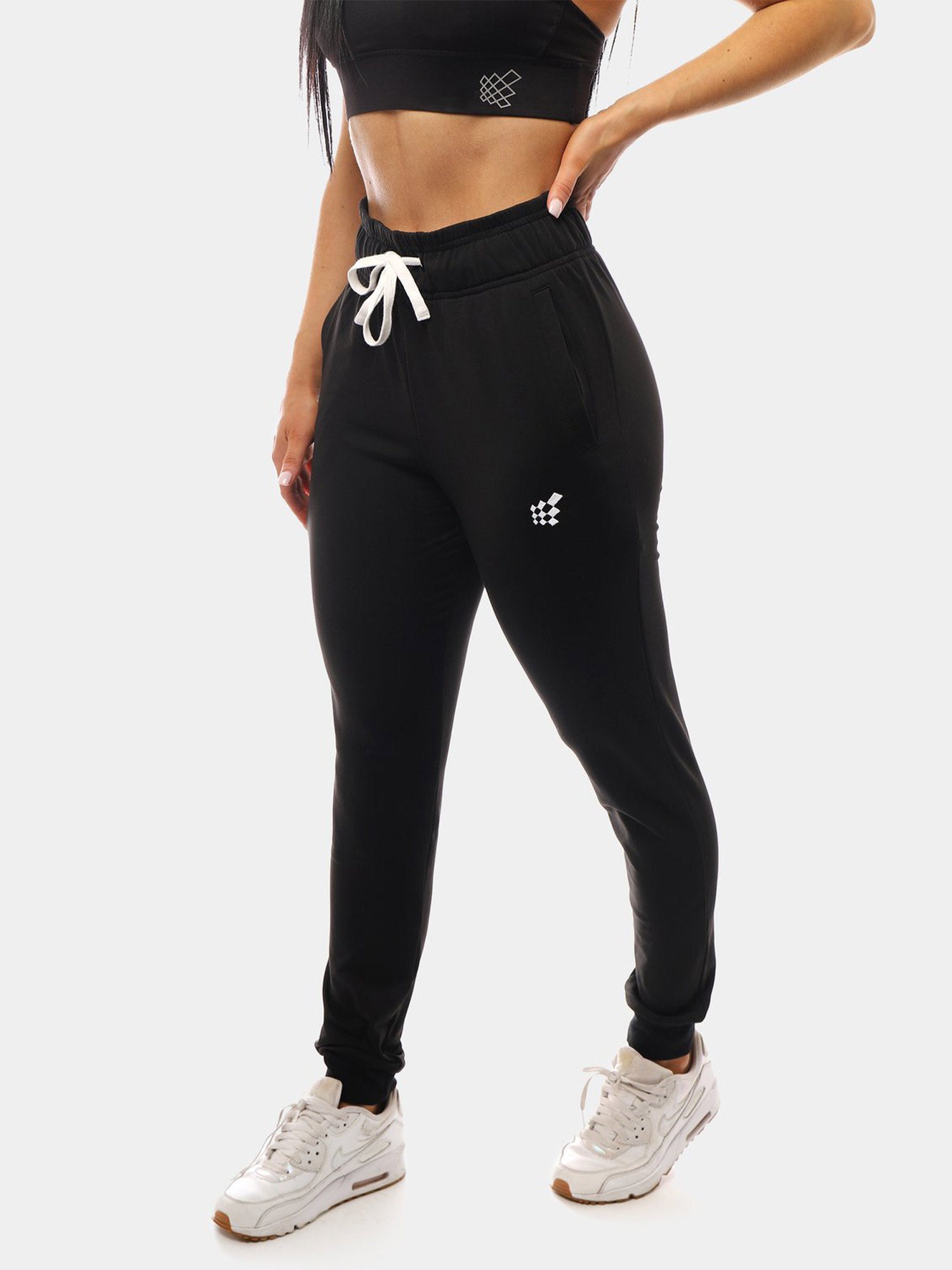 JED NORTH MISSY TRACK PANTS - BLACK | VAAMSPORT