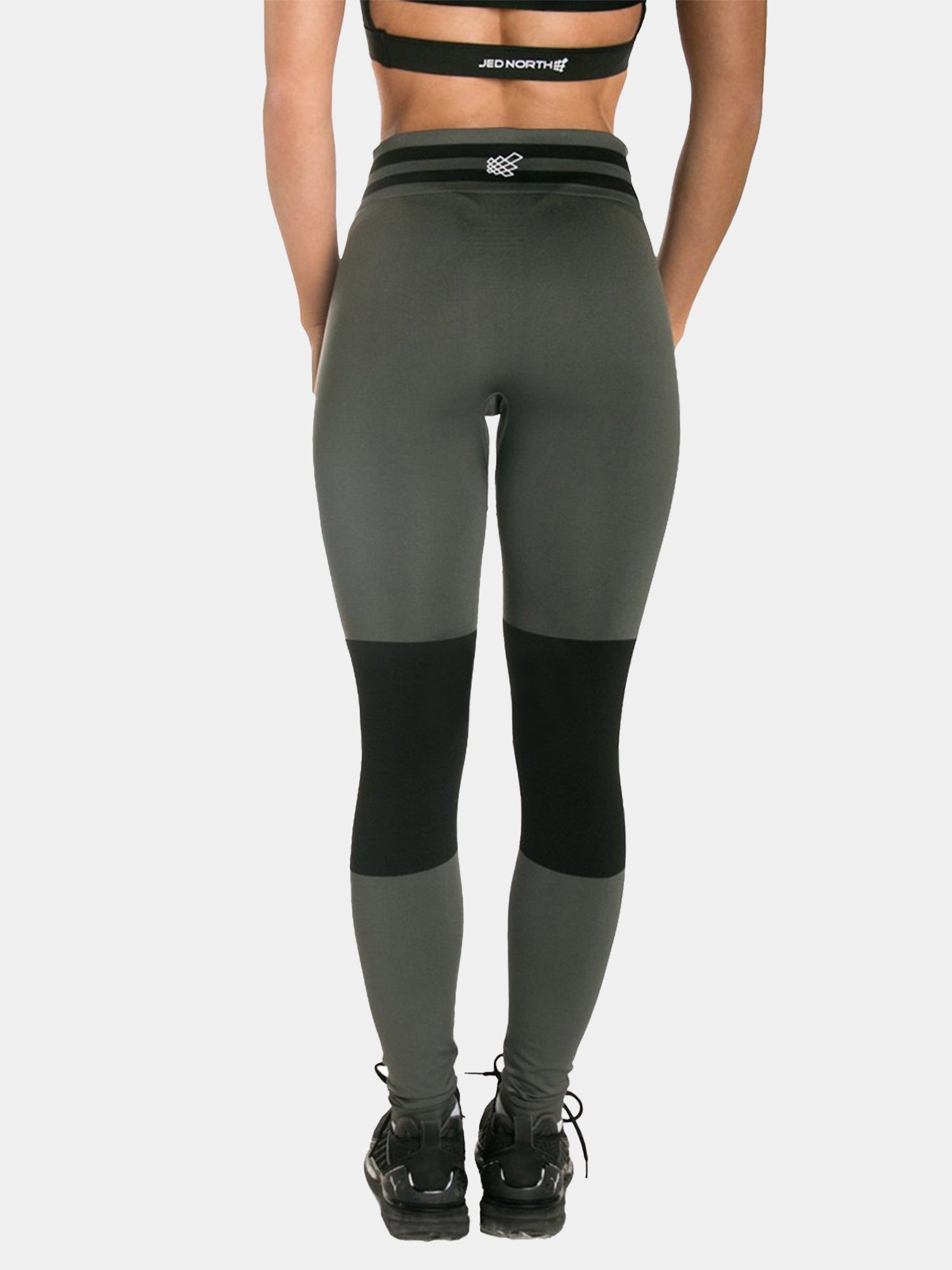JED NORTH STORM SEAMLESS LEGGINGS - GRAY | VAAMSPORT