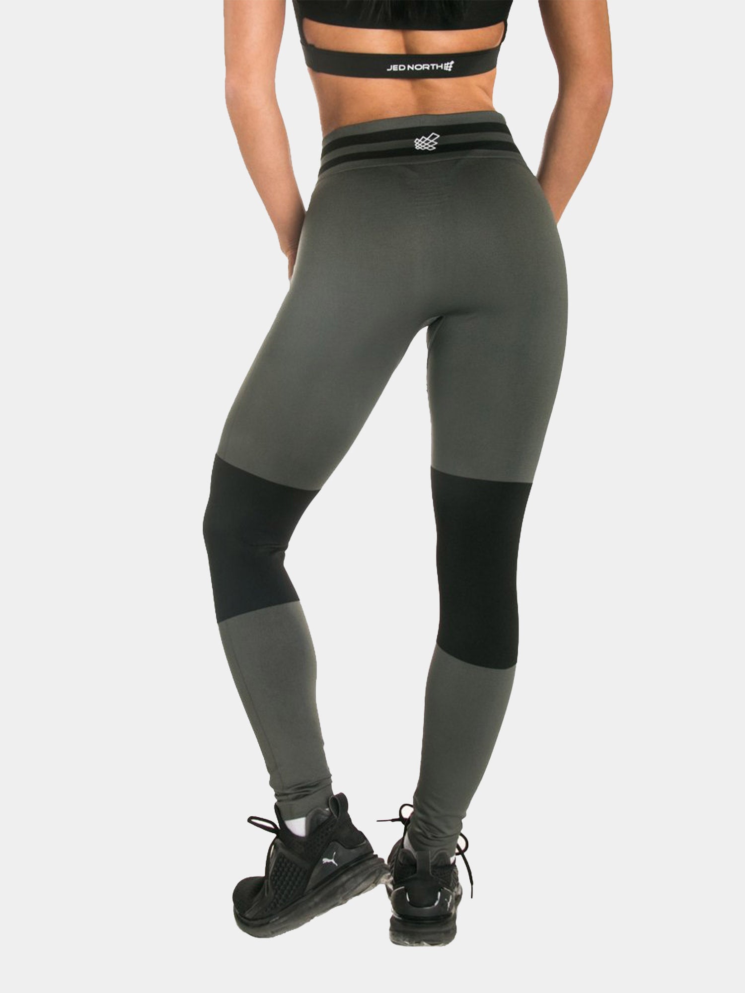 JED NORTH STORM SEAMLESS LEGGINGS - GRAY | VAAMSPORT