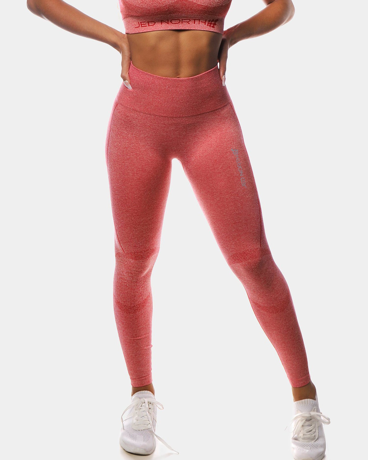 JED NORTH SUPPLE SEAMLESS LEGGING - RED | VAAMSPORT