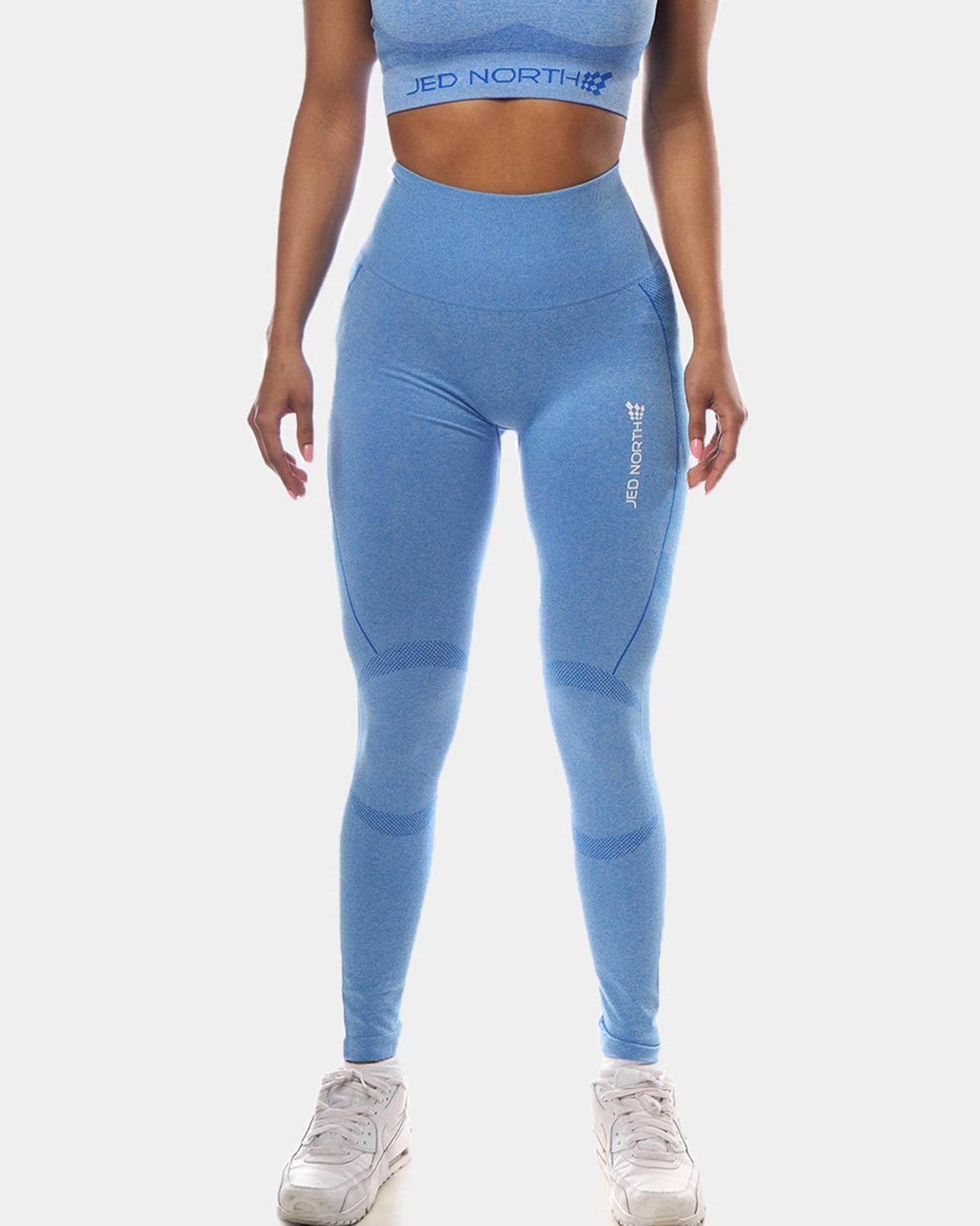 JED NORTH SUPPLE SEAMLESS LEGGINGS - BLUE | VAAMSPORT
