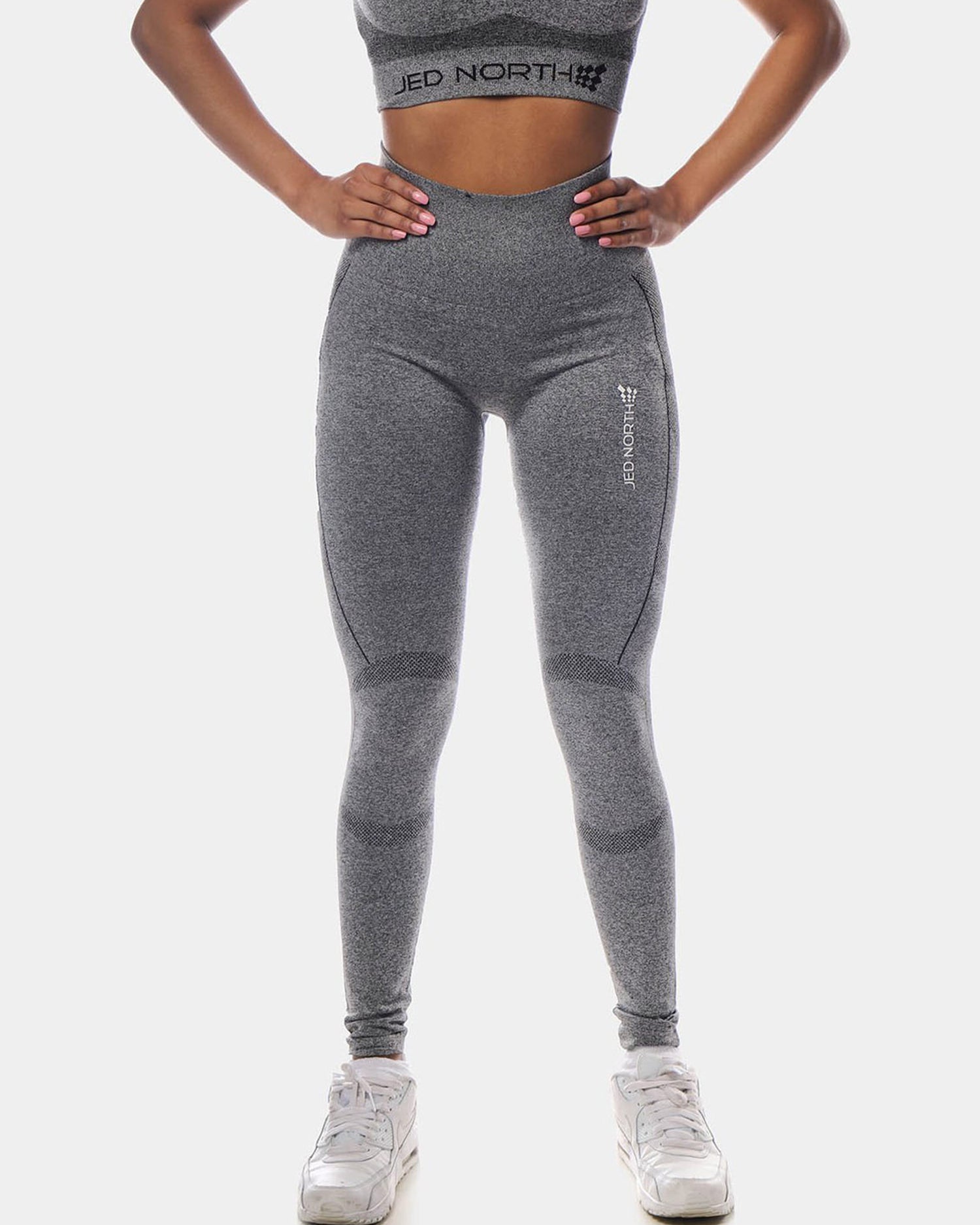 JED NORTH SUPPLE SEAMLESS LEGGINGS - GRAY | VAAMSPORT