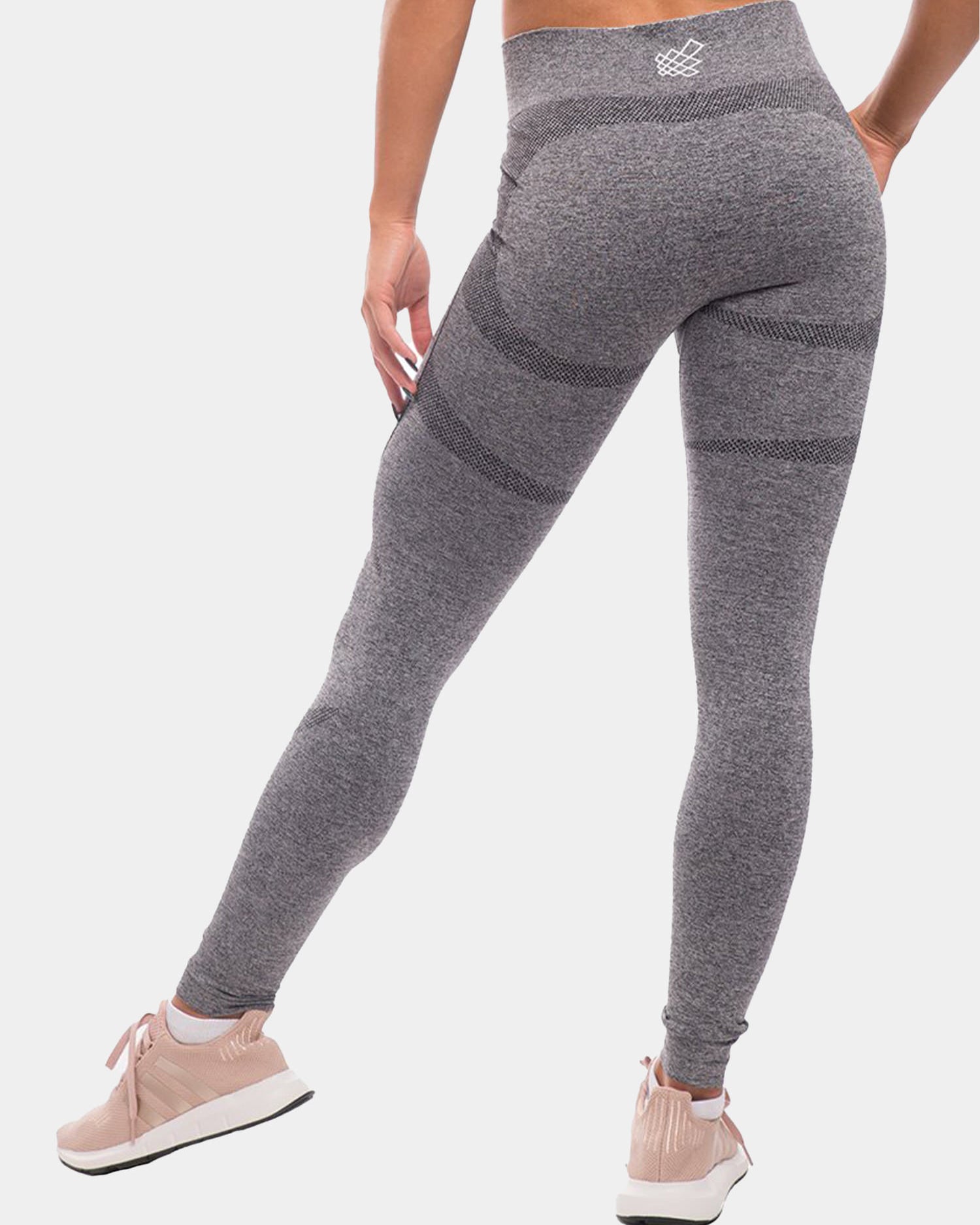 JED NORTH SUPPLE SEAMLESS LEGGINGS - GRAY | VAAMSPORT