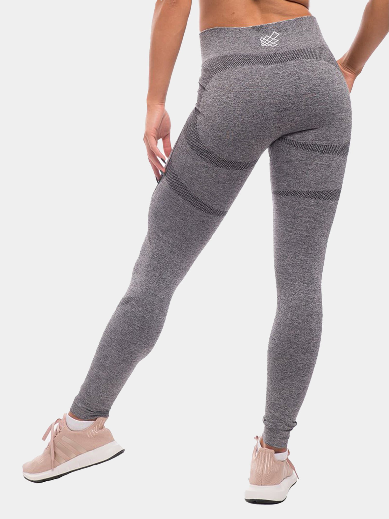 JED NORTH SUPPLE SEAMLESS LEGGINGS - GRAY | VAAMSPORT