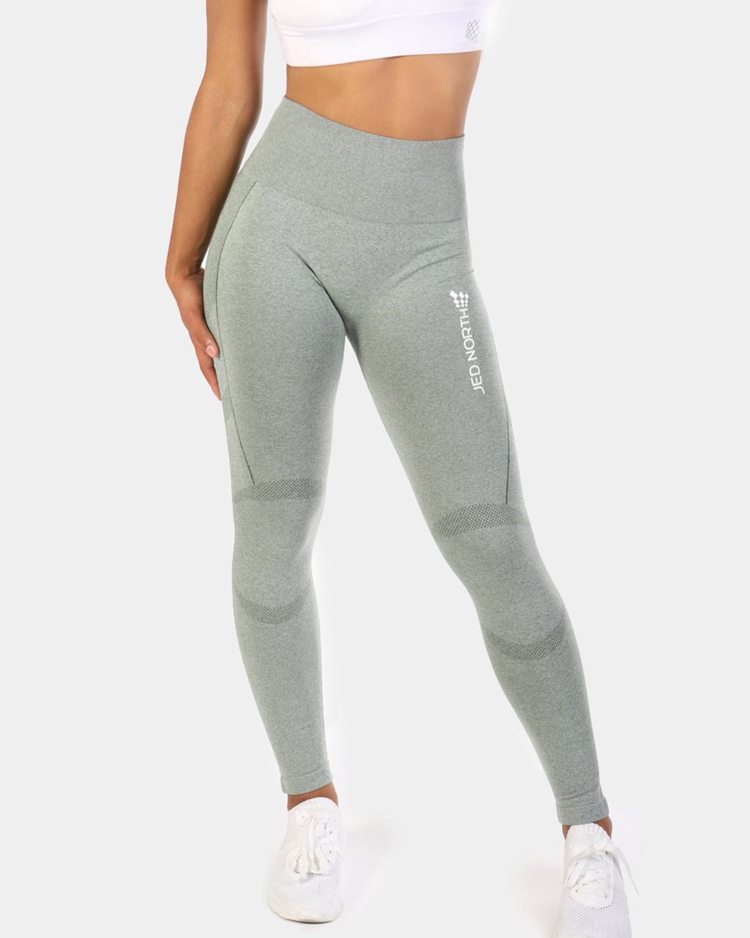 JED NORTH SUPPLE SEAMLESS LEGGINGS - GREEN | VAAMSPORT