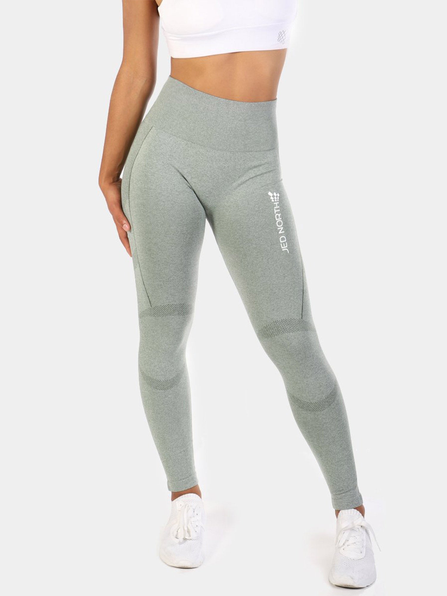 JED NORTH SUPPLE SEAMLESS LEGGINGS - GREEN | VAAMSPORT
