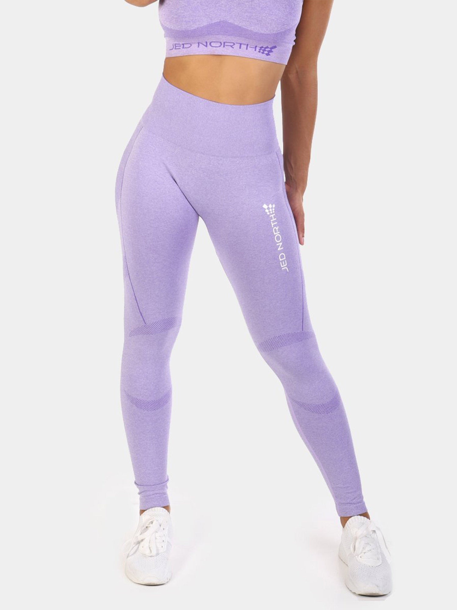 JED NORTH SUPPLE SEAMLESS LEGGINGS - PURPLE | VAAMSPORT