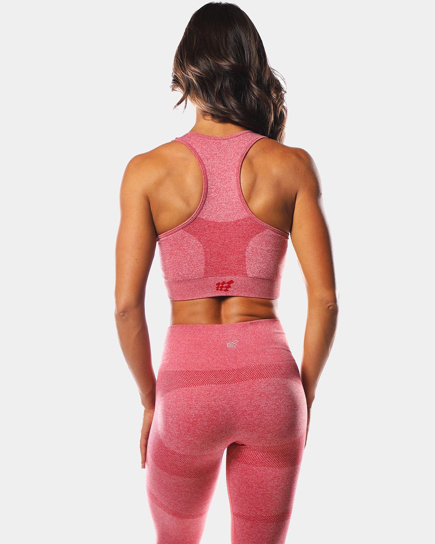 JED NORTH SUPPLE SEAMLESS SPORTS BRA - RED | VAAMSPORT