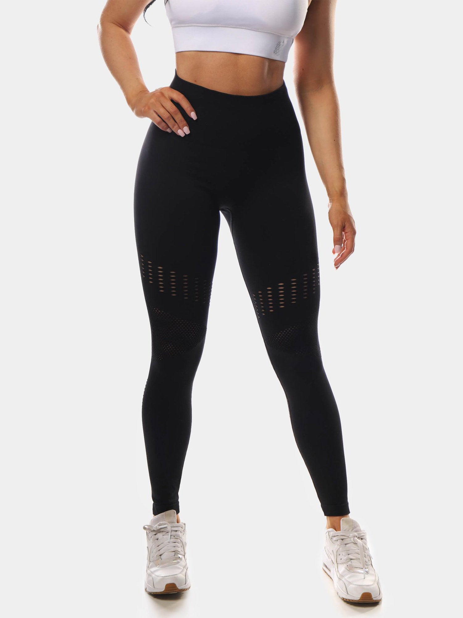 JED NORTH WILLOW LEGGINGS - BLACK | VAAMSPORT