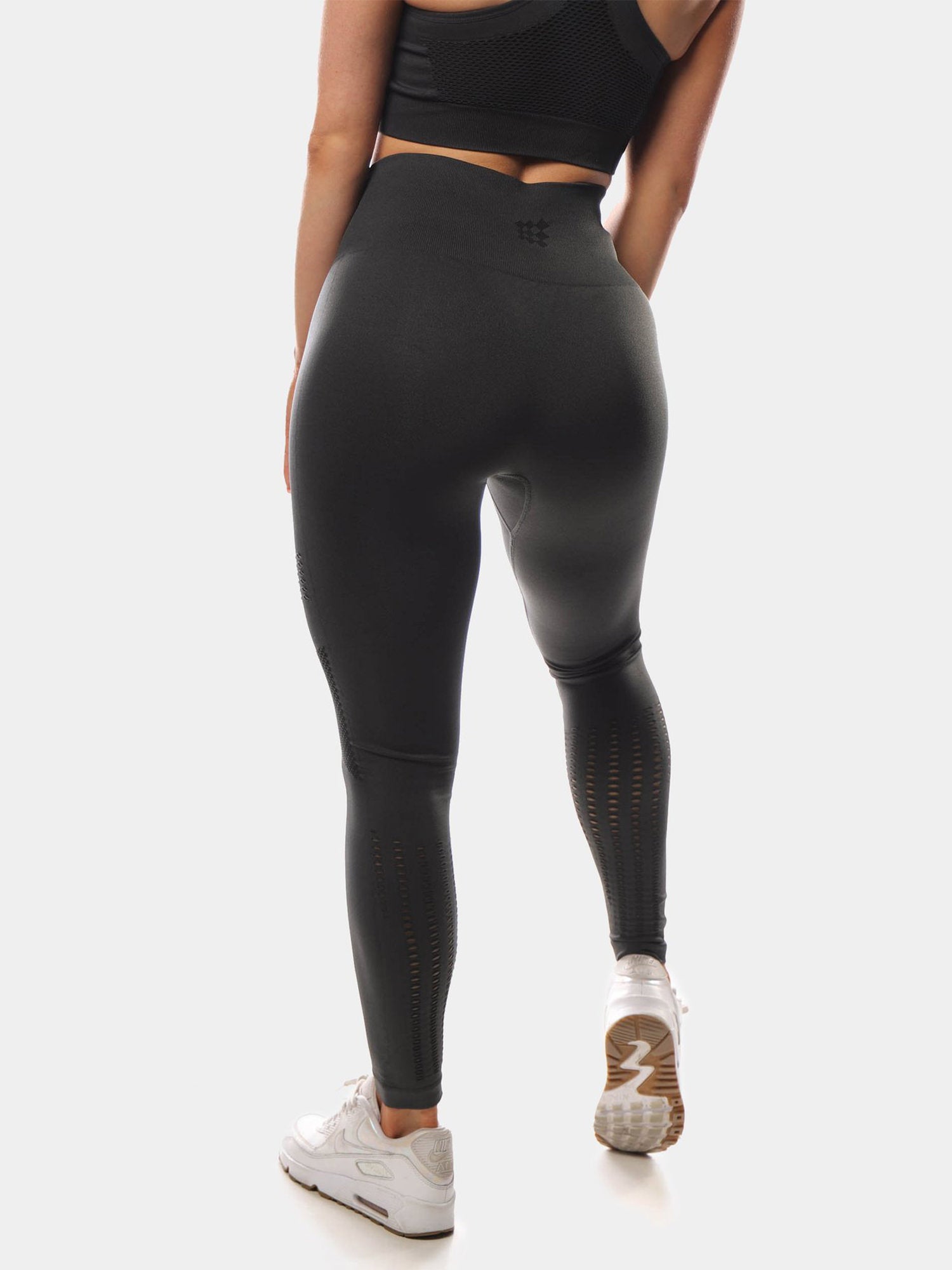 JED NORTH WILLOW LEGGINGS - CHARCOAL GRAY | VAAMSPORT