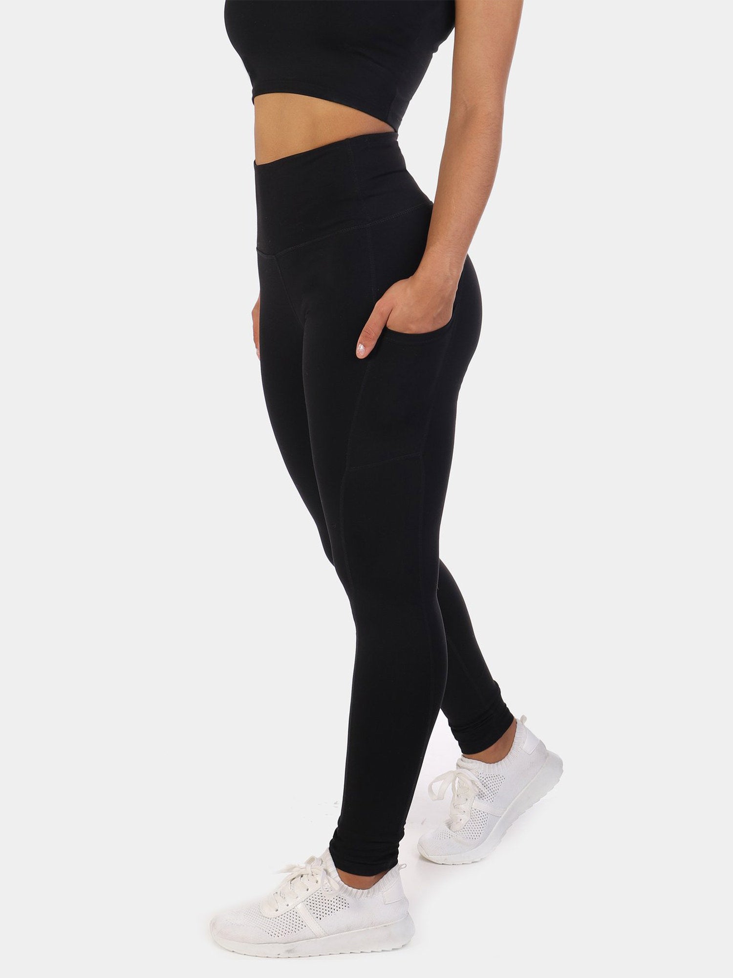 LOTUS LEGGINGS - BLACK | VAAMSPORT