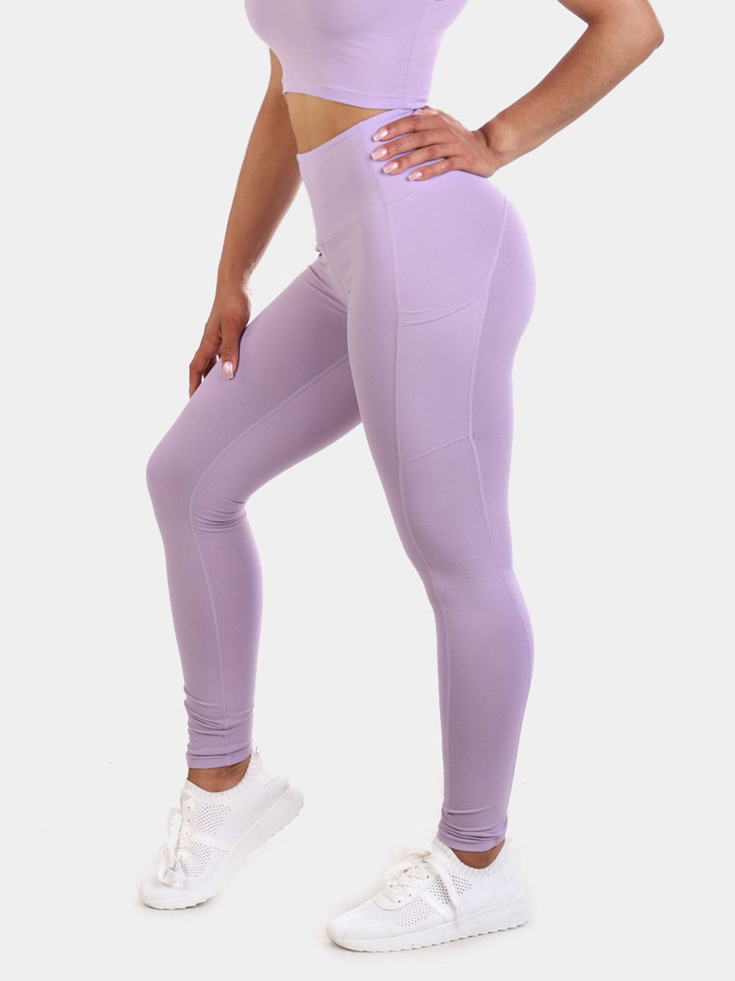 LOTUS LEGGINGS - PURPLE | VAAMSPORT