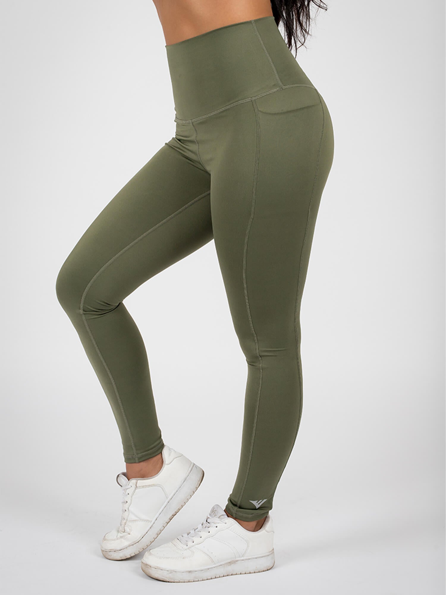 VAAM LMNTS SILK LEGGINGS - KHAKI | VAAM SPORT