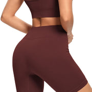 RIBBED SEAMLESS SHORTS