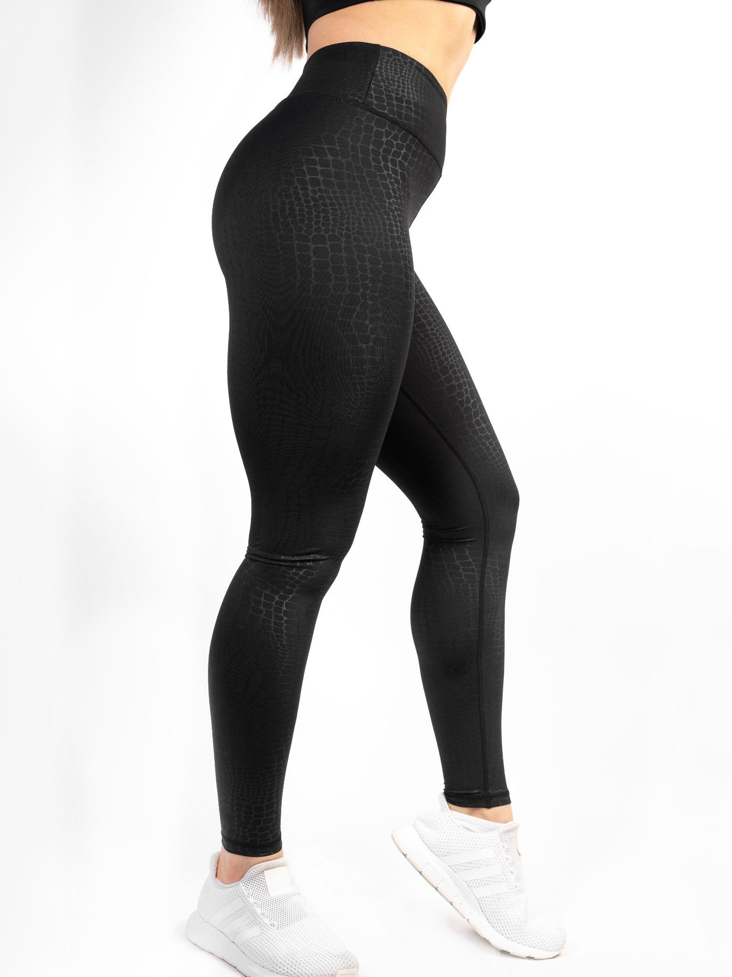 VAAM LMNTS WILD LEGGINGS CROCODILE- BLACK | VAAMSPORT