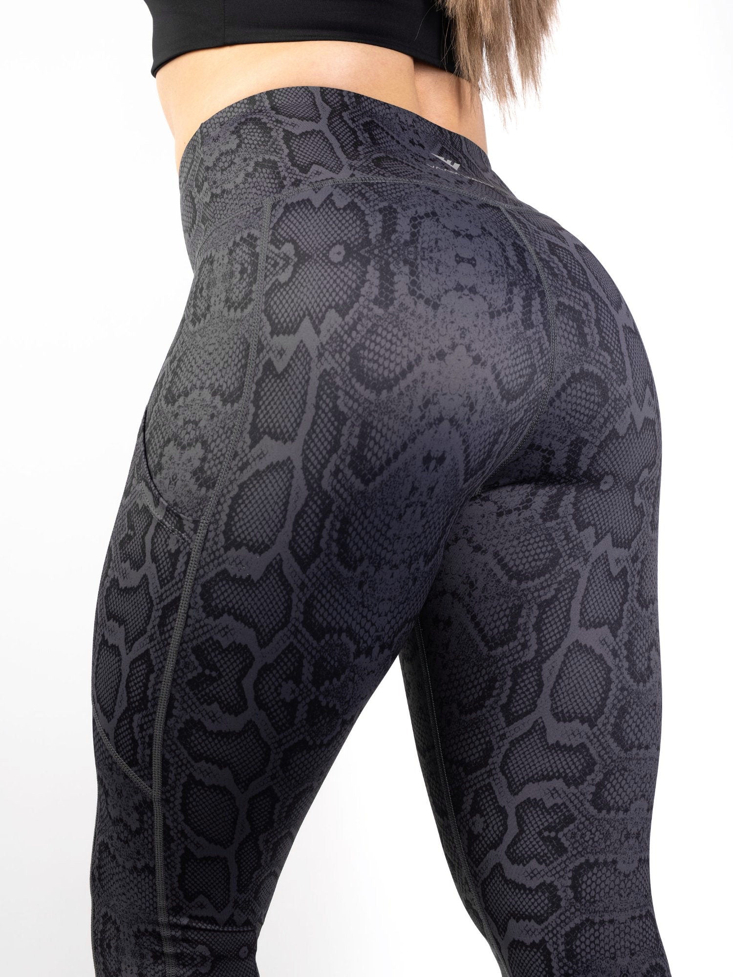 VAAM LMNTS WILD LEGGINGS SNAKE - GREY | VAAMSPORT