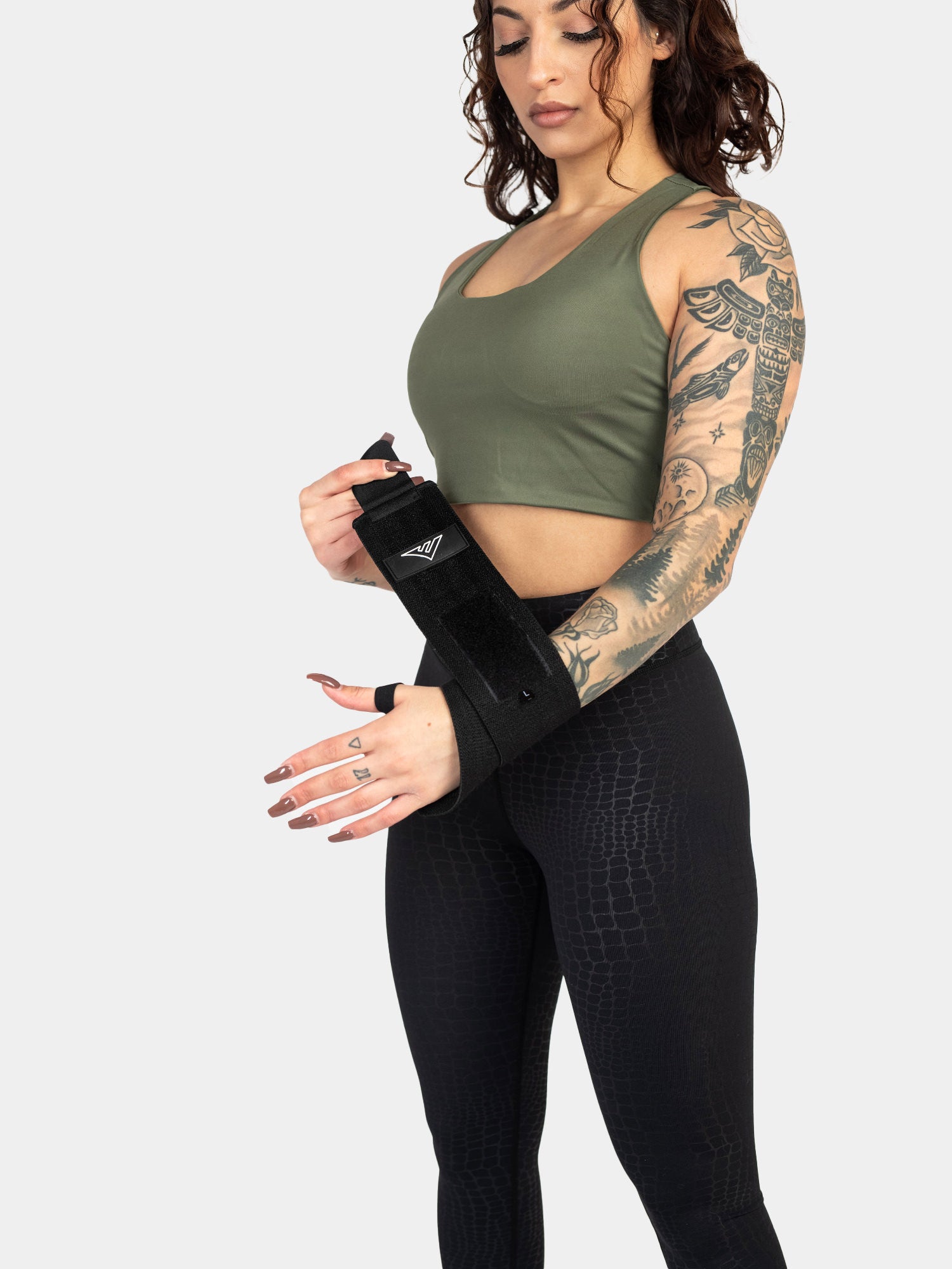 VAAM LMNTS WRIST WRAPS - BLACK | VAAMPSORT