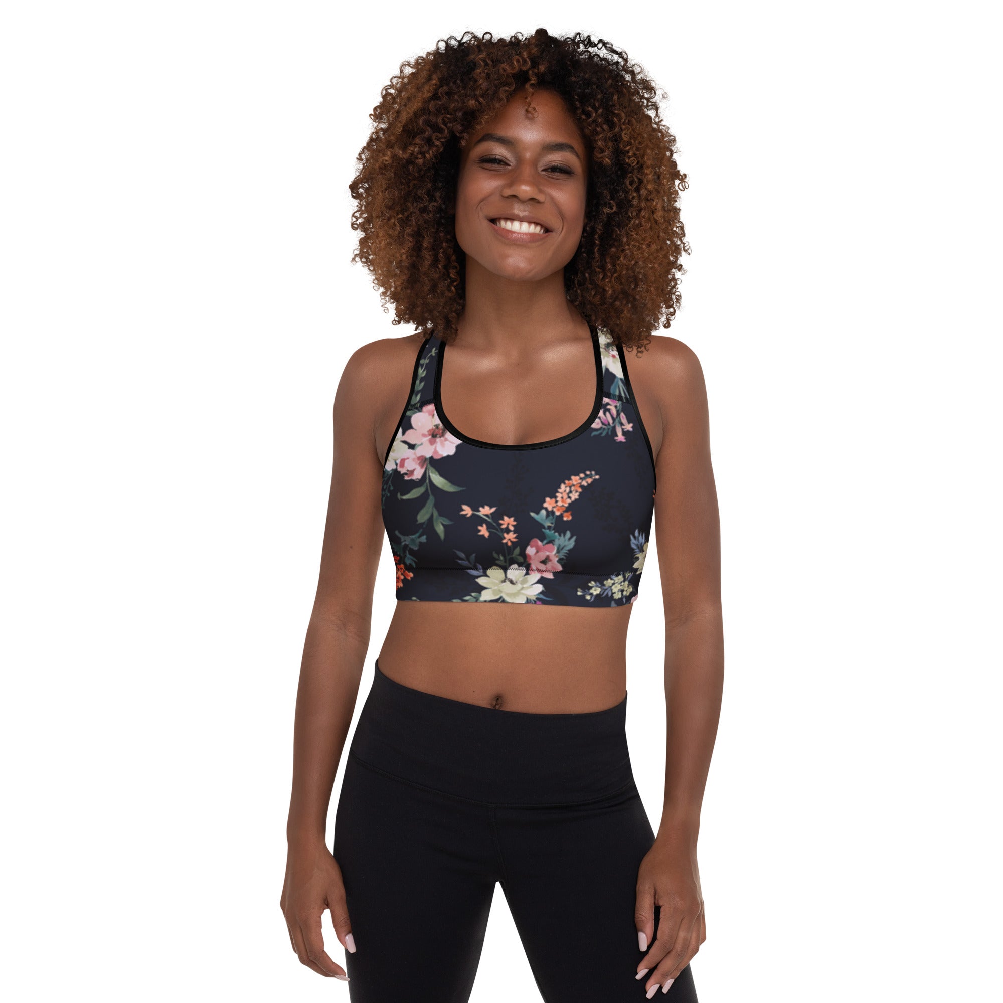 FLORAL Sports Bra