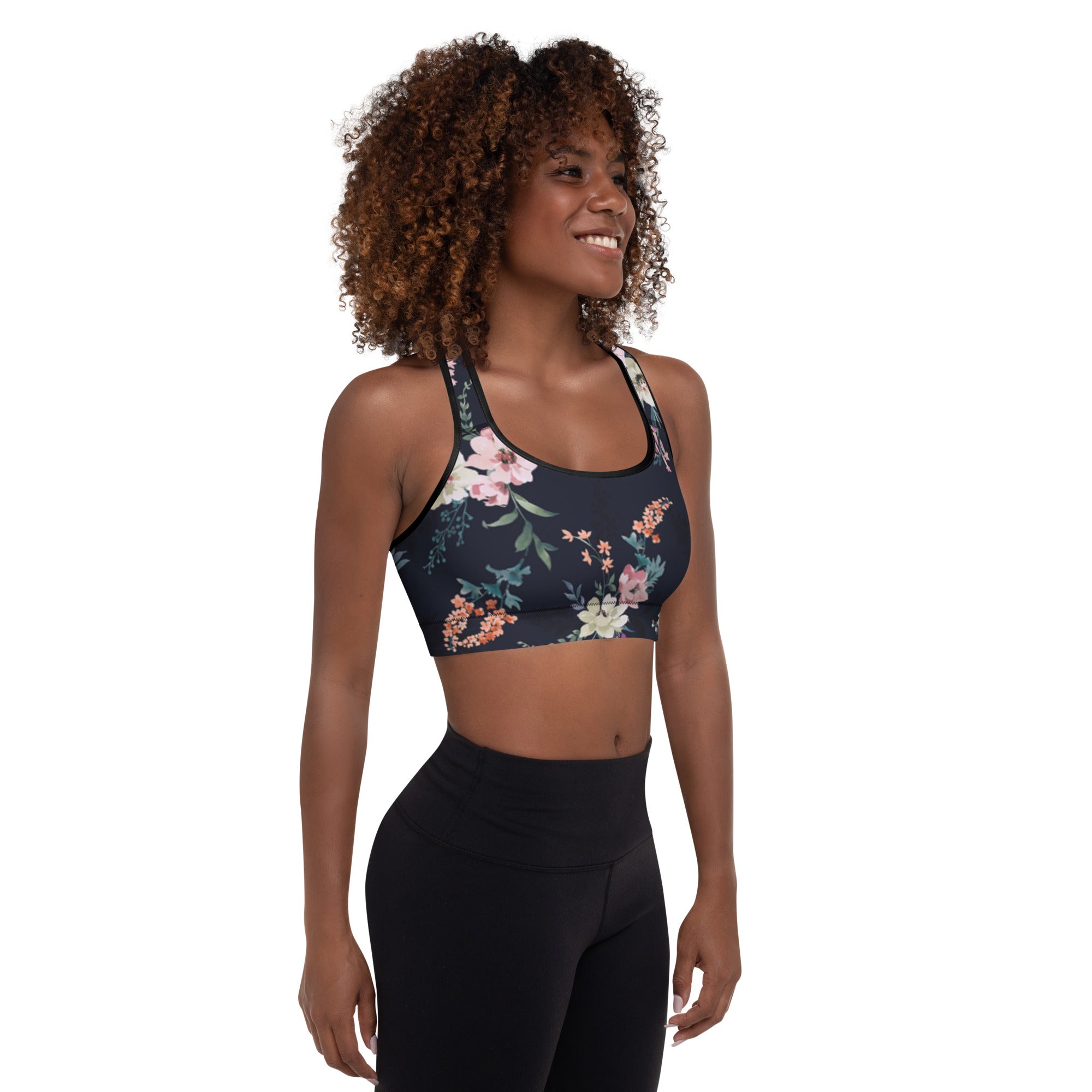 FLORAL Sports Bra