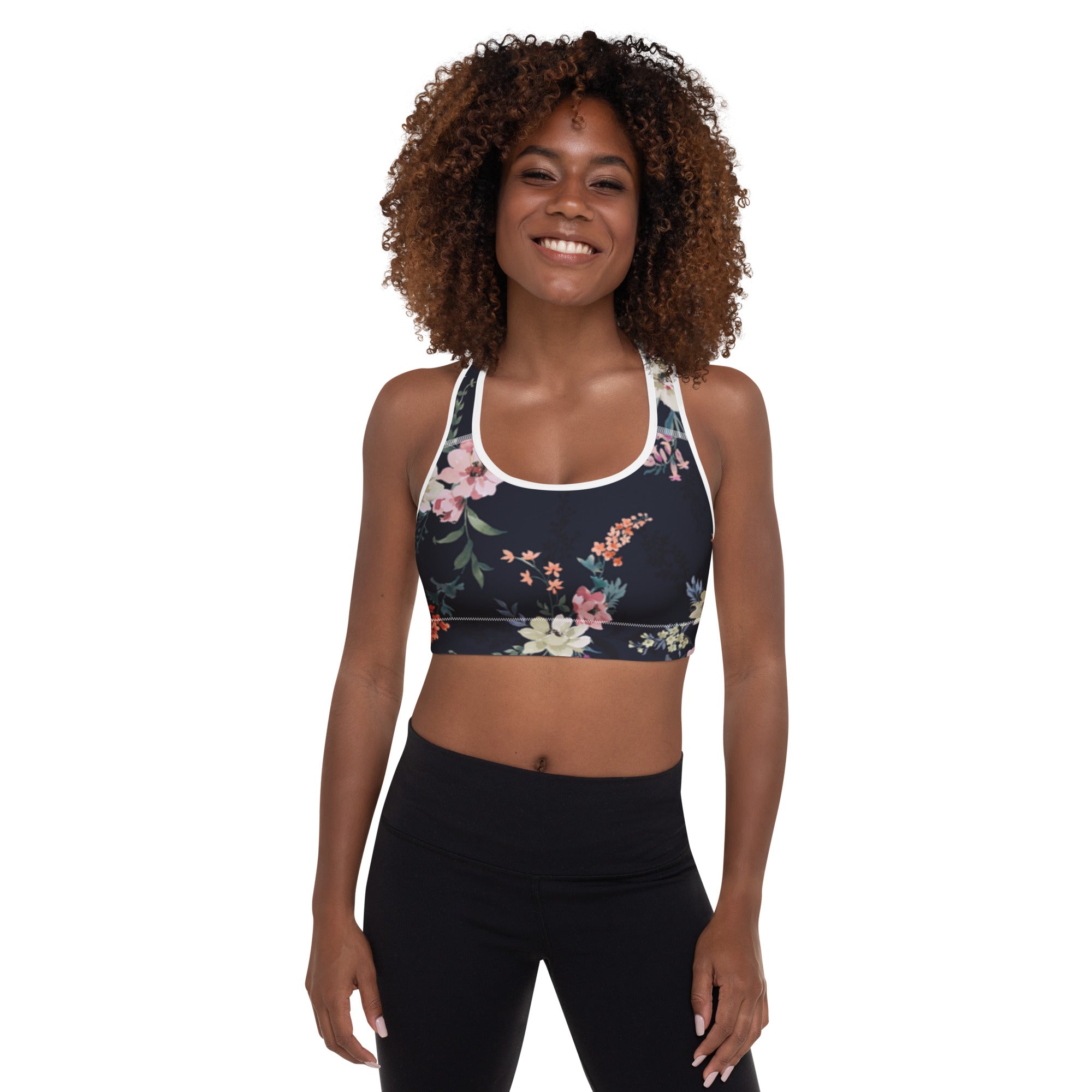 FLORAL Sports Bra