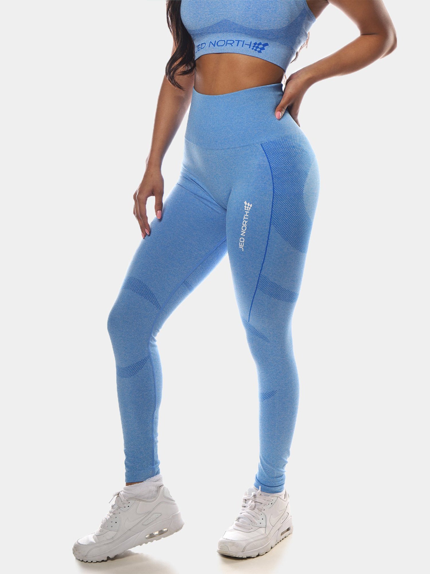 Jed North Supple Seamless Leggings Blue VAAM SPORT