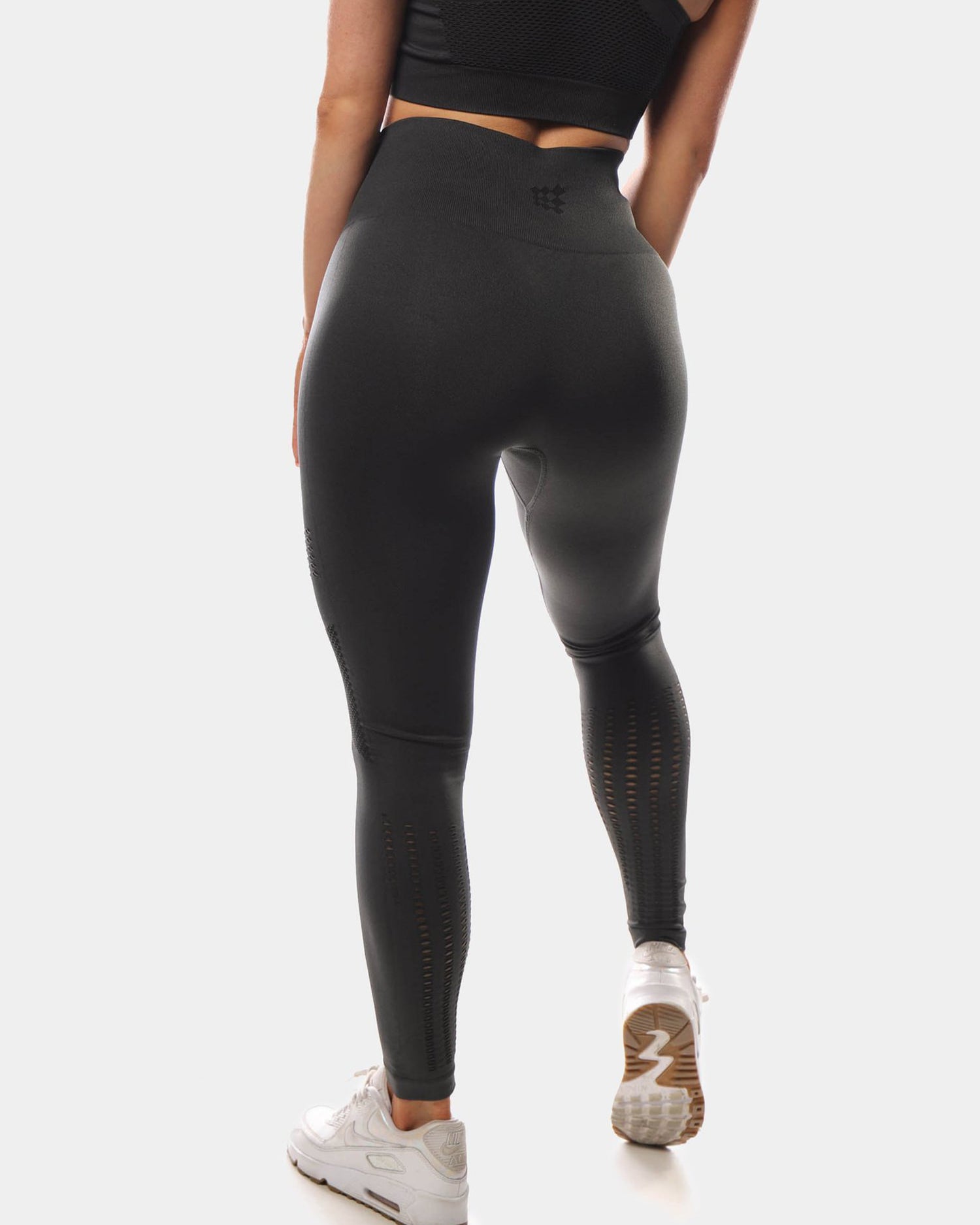 JED NORTH WILLOW LEGGINGS - CHARCOAL GRAY | VAAMSPORT