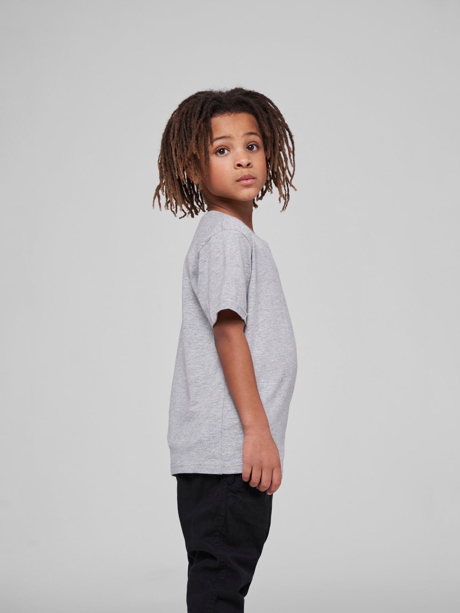 VAAM® KIDS BASIC TEE GREY | VAAM SPORT